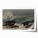 Realistic Coastal Scene Art Print: "Maine Coast" by Winslow Homer