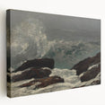 Realistic Coastal Scene Art Print: "Maine Coast" by Winslow Homer