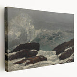 Realistic Coastal Scene Art Print: "Maine Coast" by Winslow Homer