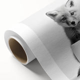 Bathroom Wall Decor - Cute Fox Artwork