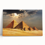 Black and white stretched canvas of African scenery, ideal for kitchen wall art or bedroom ambiance.