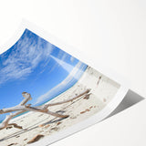 Extra large wall art featuring line art flowers in muted earth tones on rolled print, suitable for large living room decor.