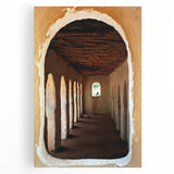 Large black and white acrylic print of an African scenery, suited for kitchen wall art.