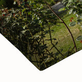 Large art featuring a black and white landscape painting of Azerbaijan on stretched canvas, ideal for bedroom decor.