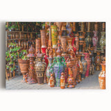 Large black and white photo of a Bangladesh rural landscape on stretched canvas, ideal for kitchen wall art.