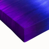 Hong Kong skyline in black and white on large stretched canvas, suitable for bedroom wall art.