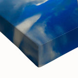 Black and white landscape art painting of a Myanmar scenery on stretched canvas, ideal for bedroom wall art.