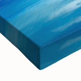 Large art of a Philippine landscape painting in black and white on stretched canvas, ideal for bedroom wall decor.