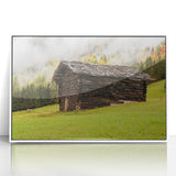 Framed acrylic print of Adelaide scenery in mid-century modernist style, ideal for nursery wall art.