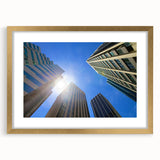 Textured abstract art print of Perth scenery in muted earth tones on a framed canvas, suitable for bedroom decor.