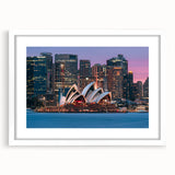 Textured abstract art print of an Australian landscape in muted earth tones on a framed white canvas.