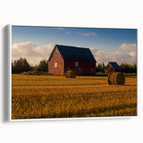 Vintage poster art of Prince Edward Island in vibrant colors on a large framed canvas, ideal for living room decor.