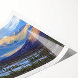 Extra large wall art featuring line art flowers in monochrome, rolled print, ideal for large living room decor.