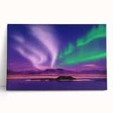 Black and white photograph of Yukon scenery on stretched canvas, ideal for kitchen wall art or bedroom ambiance.