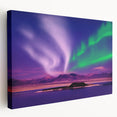 Scenic Yukon landscape on large stretched canvas, featuring muted earth tones, ideal for kitchen wall art.