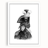 Extra large abstract art print depicting a textured Caribbean scene in vibrant tropical colors on a white framed canvas.