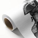 Art Deco style poster featuring a vibrant Caribbean scenery on rolled canvas.