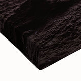 Black and white landscape art painting of a Caribbean beach on stretched canvas, ideal for bedroom wall art.