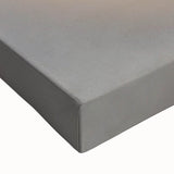 Black and white landscape art painting of the Caribbean Virgin Islands on a large stretched canvas.