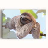 Black and white photograph of a Costa Rican landscape on large stretched canvas, ideal for kitchen wall art.