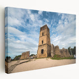 Panama scenery on stretched canvas featuring lush green landscape and blue sky, ideal for kitchen wall art.