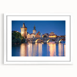 Textured art print of an abstract European scenery in muted earth tones, framed with a white mat, ideal for bedroom decor.