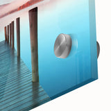 Acrylic print of a large abstract depiction of Cumbria's landscape in muted earth tones, ideal for dining room art.