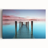 Black and white photograph of Cumbria landscape on stretched canvas, ideal for kitchen wall art or bedroom ambiance.