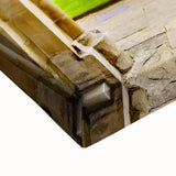 Black and white landscape art painting of Oxford on stretched canvas, ideal for bedroom wall art.