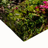 Black and white landscape art painting of the French Alps on large stretched canvas, suitable for bedroom wall.