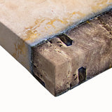 Black and white landscape art painting of a serene French countryside on stretched canvas, ideal for bedroom wall decor.