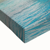 Black and white landscape art painting of a European Greek scenery on stretched canvas, suitable for bedroom wall art.