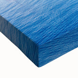 Black and white landscape art painting of Lake Como on stretched canvas, ideal for bedroom wall art.