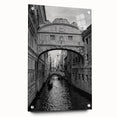 Acrylic print of Venice scenery with pastel shades, ideal for dining room decor.