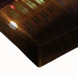 Black and white landscape art painting of European scenery on large stretched canvas, suitable for bedroom wall.