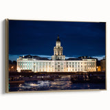 Framed canvas wall art depicting a vintage-style landscape of St.