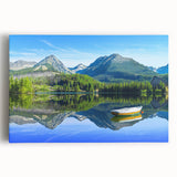 Black and white photograph of a European cityscape on stretched canvas, ideal for kitchen wall art or bedroom ambiance.