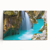 Black and white photo of a European landscape on stretched canvas, ideal for kitchen wall art or bedroom ambiance.