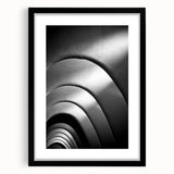 Extra large framed abstract print of a colorful, textured Barcelona skyline, ideal for living room decor.