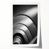 Extra large rolled print of Barcelona scenery with vibrant floral elements, ideal for art wall dining room.