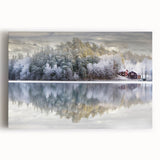 Black and white photo of a European cityscape on large stretched canvas, ideal for kitchen wall art.