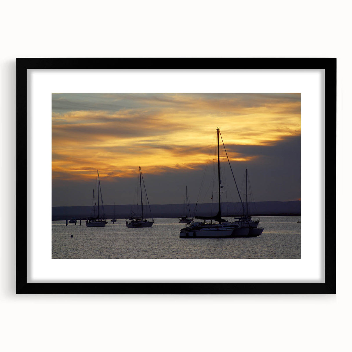 Extra large framed abstract art print depicting colorful, textured scenery of Baja California, ideal for living room decor.