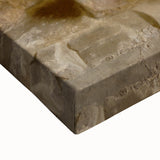 Black and white landscape art painting of Quintana Roo on stretched canvas, ideal for bedroom wall art.