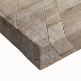 Black and white landscape art painting of Jerusalem on stretched canvas, ideal for bedroom wall decor.