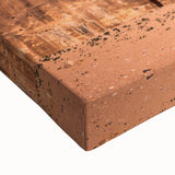 Black and white landscape art painting of Middle Eastern Jordan scenery on large stretched canvas.