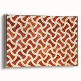 Framed canvas featuring a landscape painting of Qatar with vibrant colors on a black background, ideal for living room decor.