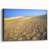 Black and white framed canvas depicting a vintage Middle Eastern landscape, ideal for bedroom wall decor.
