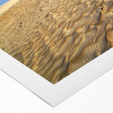 Art deco poster featuring a serene Middle Eastern landscape on rolled canvas, ideal for dining room wall art.