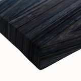 Black and white stretched canvas of Bora Bora's serene coastline, ideal for kitchen wall art or bedroom ambiance.