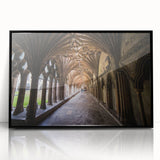 Large abstract wall art depicting the Canterbury, New Zealand scenery in black and white tones on a framed acrylic.